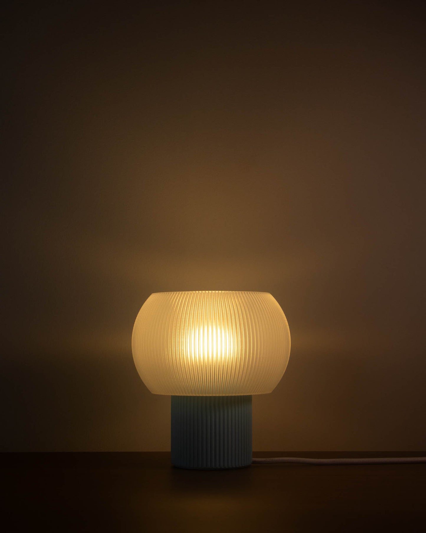 Abajur Afeto Azul Claro