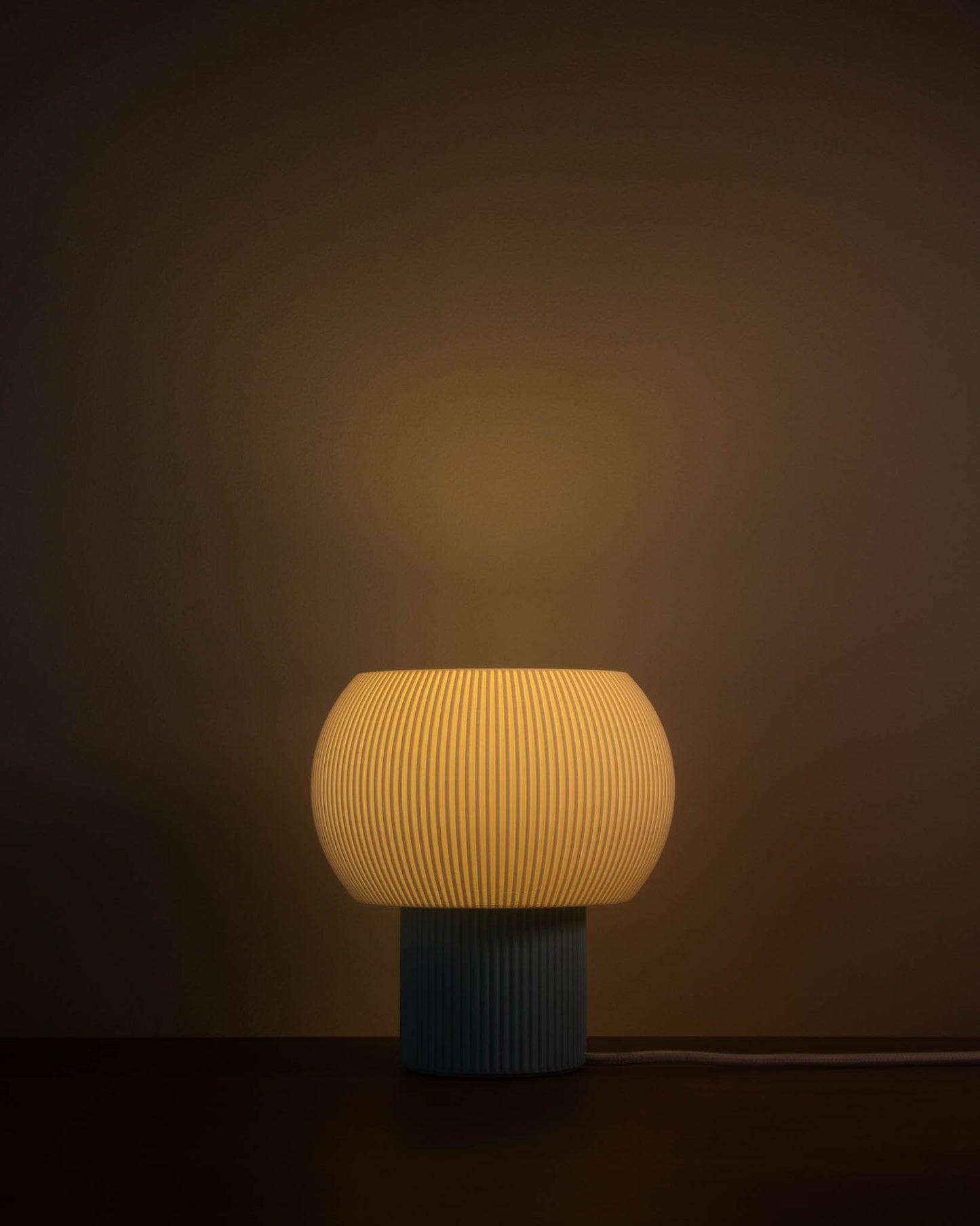 Abajur Afeto Azul Claro