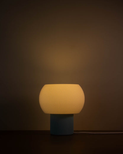 Abajur Afeto Azul Claro