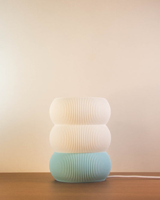 Abajur Elo Azul Claro