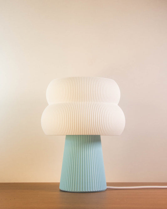 Abajur Essência Azul Claro