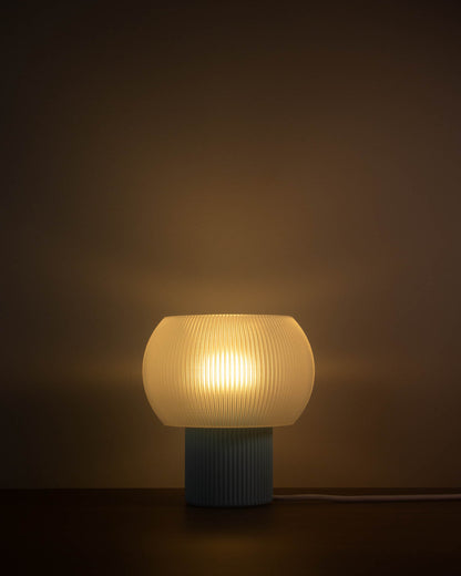 Abajur Afeto Azul Claro