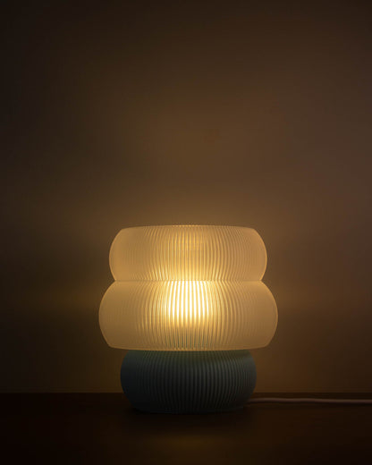 Abajur Sossego Azul Claro