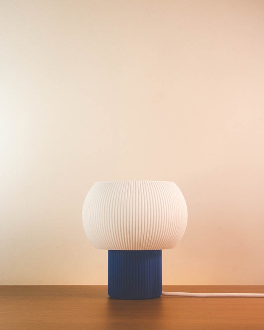 Abajur Afeto Azul Marinho