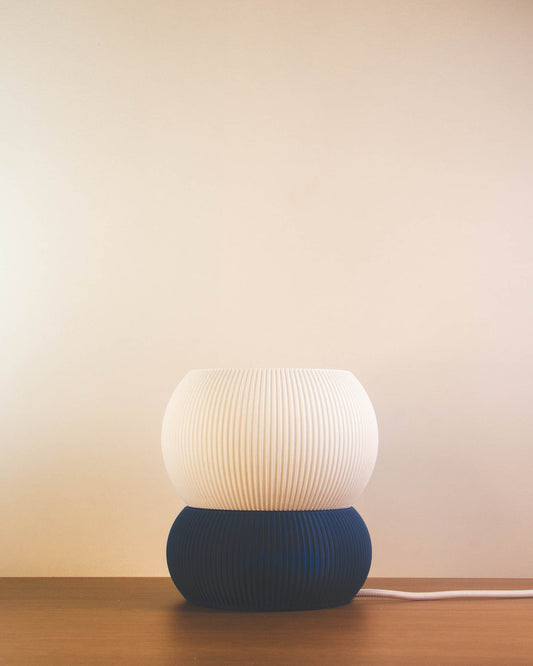 Abajur Chamego Azul Marinho