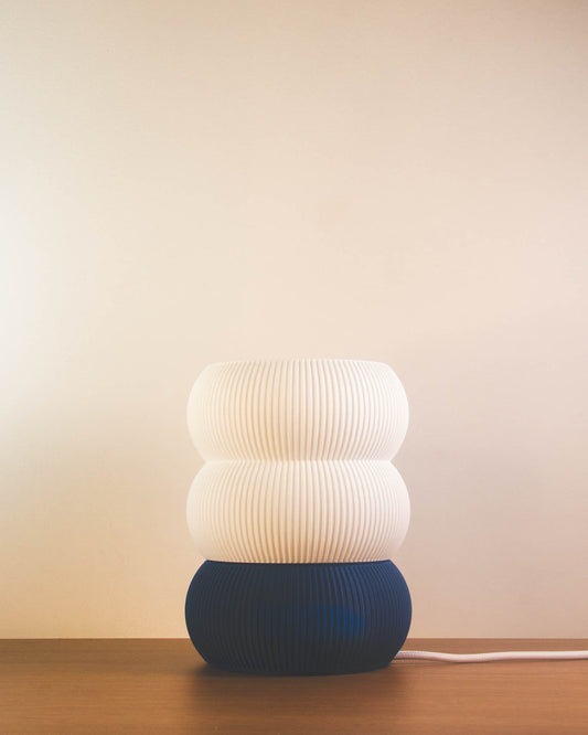 Abajur Elo Azul Marinho