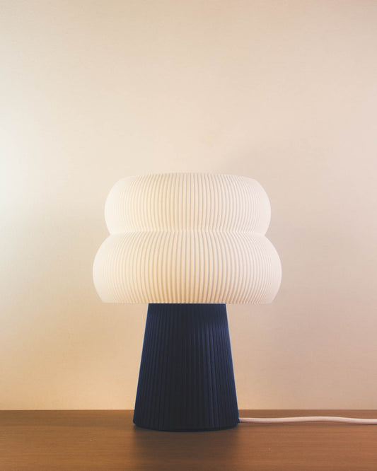 Abajur Essência Azul Marinho