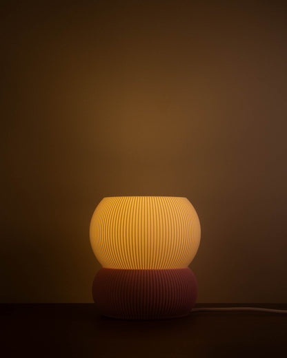 Abajur Chamego Rosa