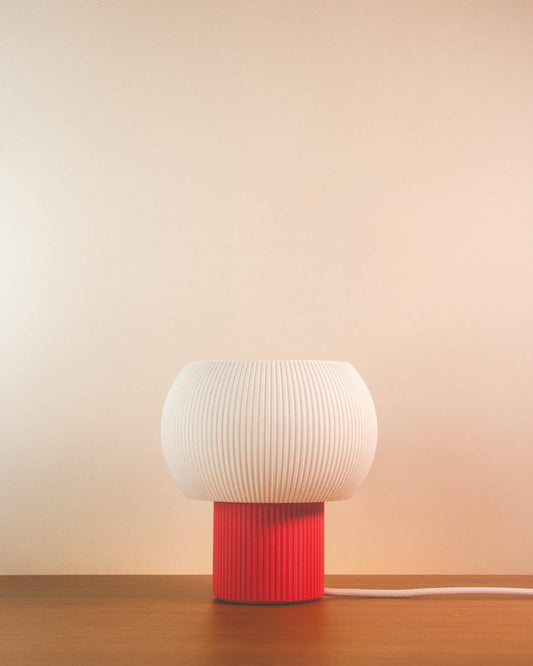 Abajur Afeto Vermelho