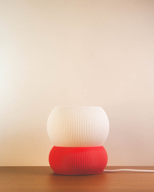 Abajur Chamego Vermelho