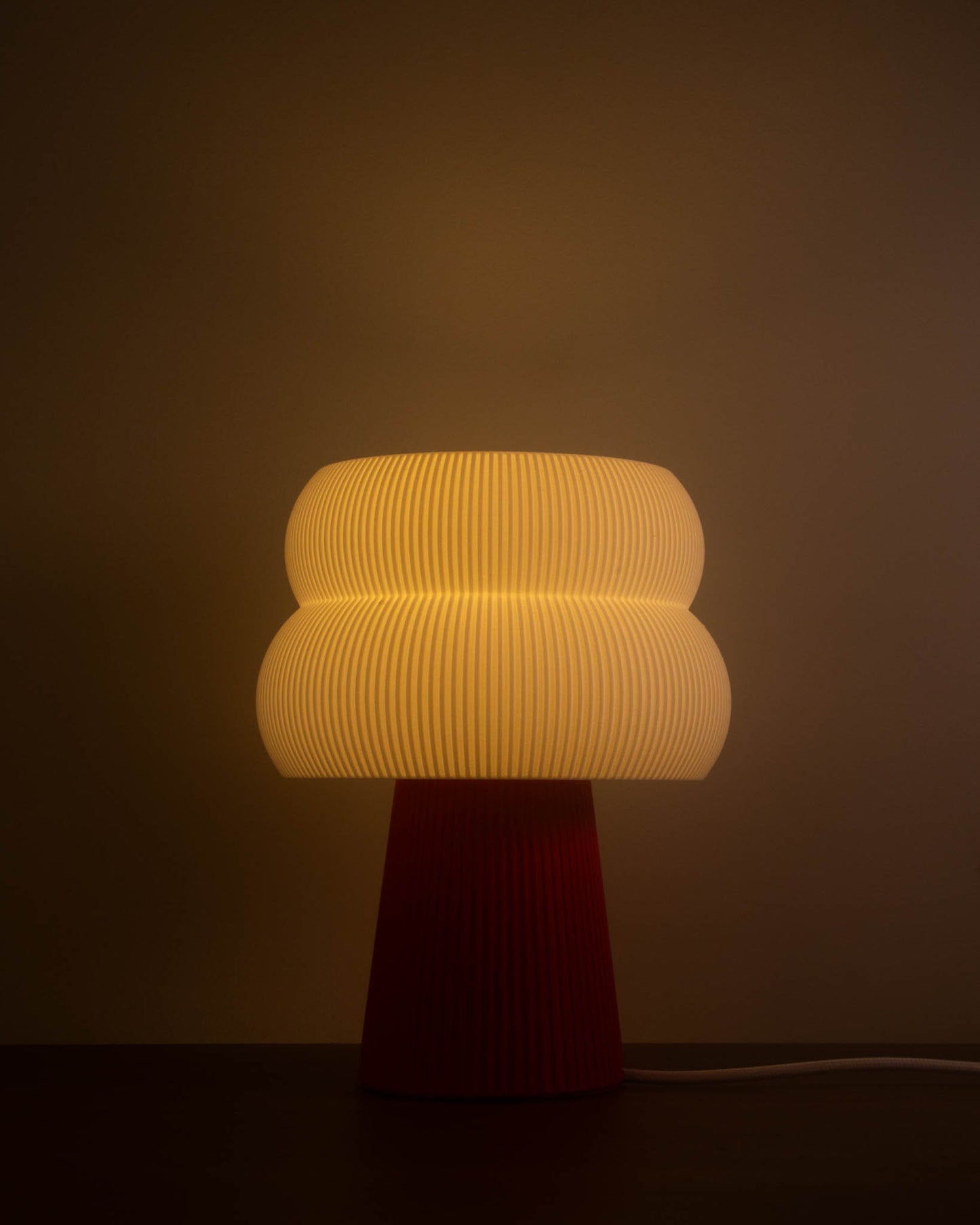 Abajur Essência Vermelho