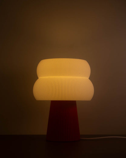 Abajur Essência Vermelho