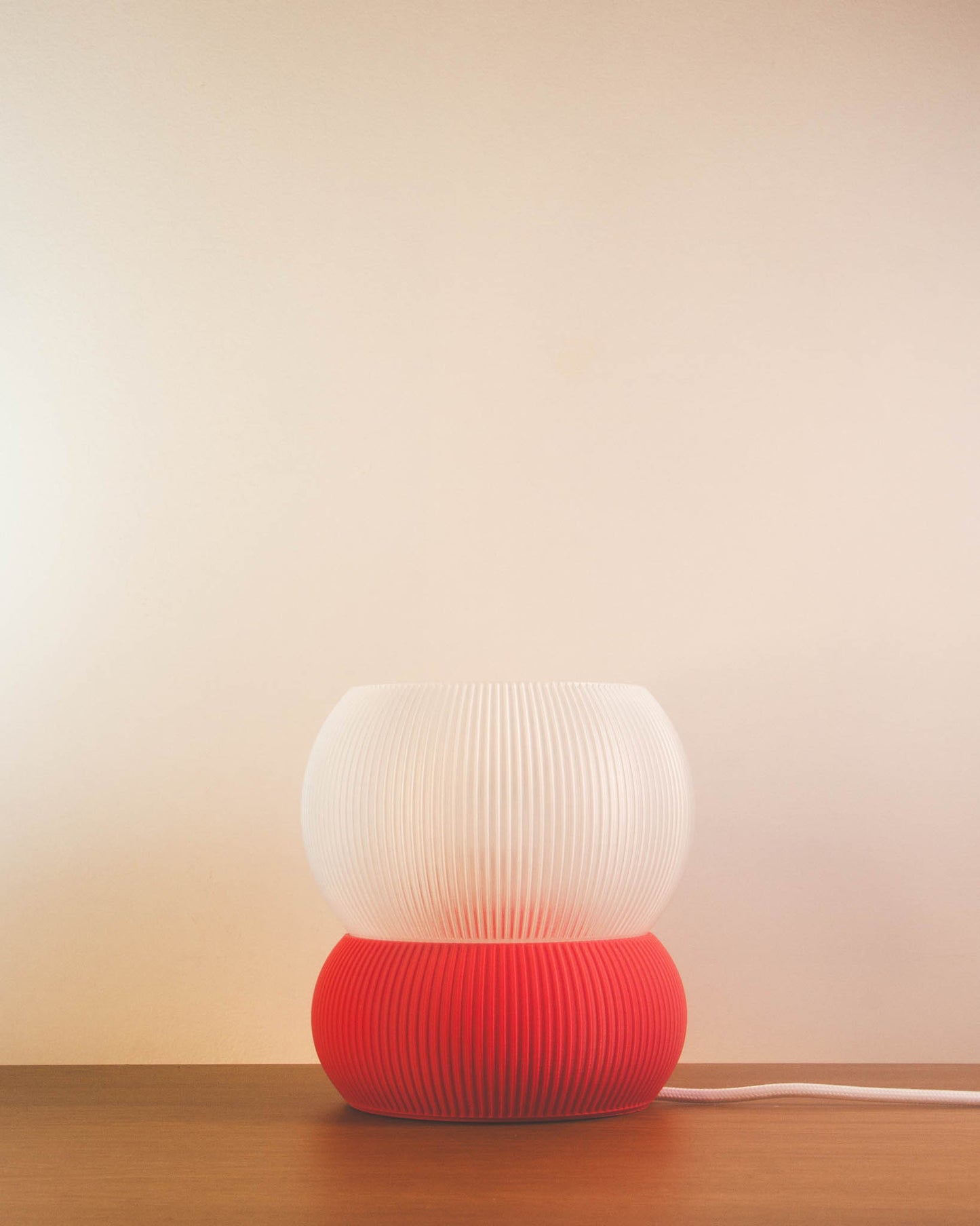 Abajur Chamego Vermelho