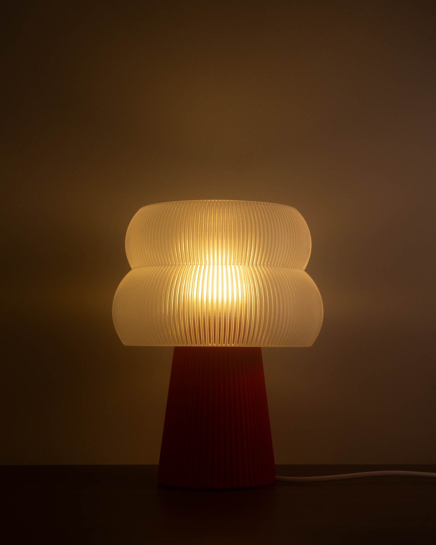 Abajur Essência Vermelho